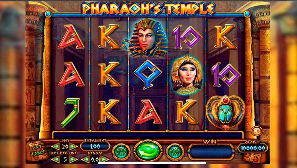 Pharaoh's Temple slot mobile