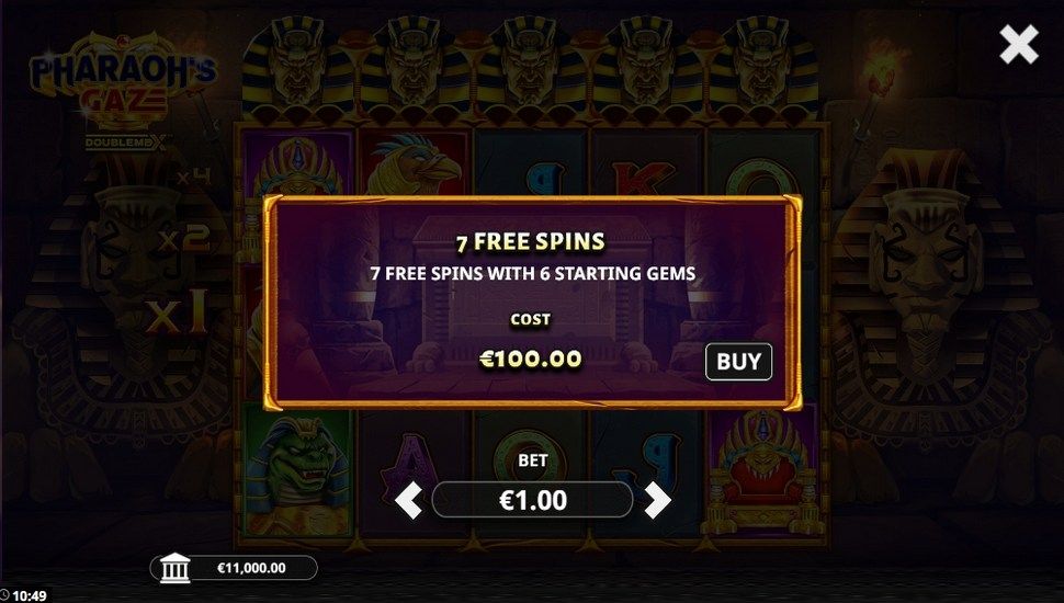 Pharaoh’s Gaze DoubleMax slot buy bonus