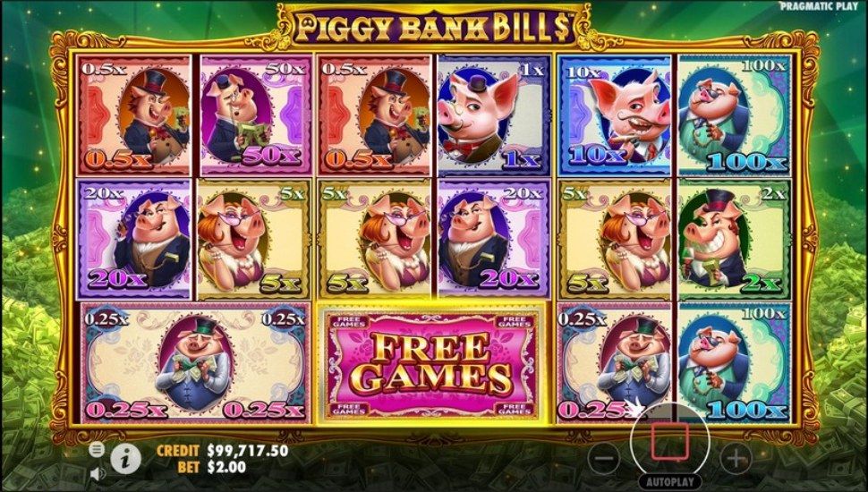 Piggy Bank Bills - FS