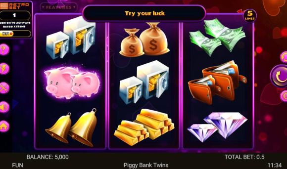 Piggy Bank Twins