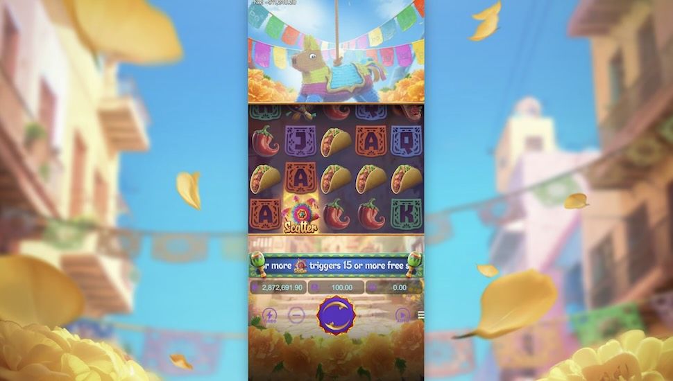 Pinata Wins slot Gameplay