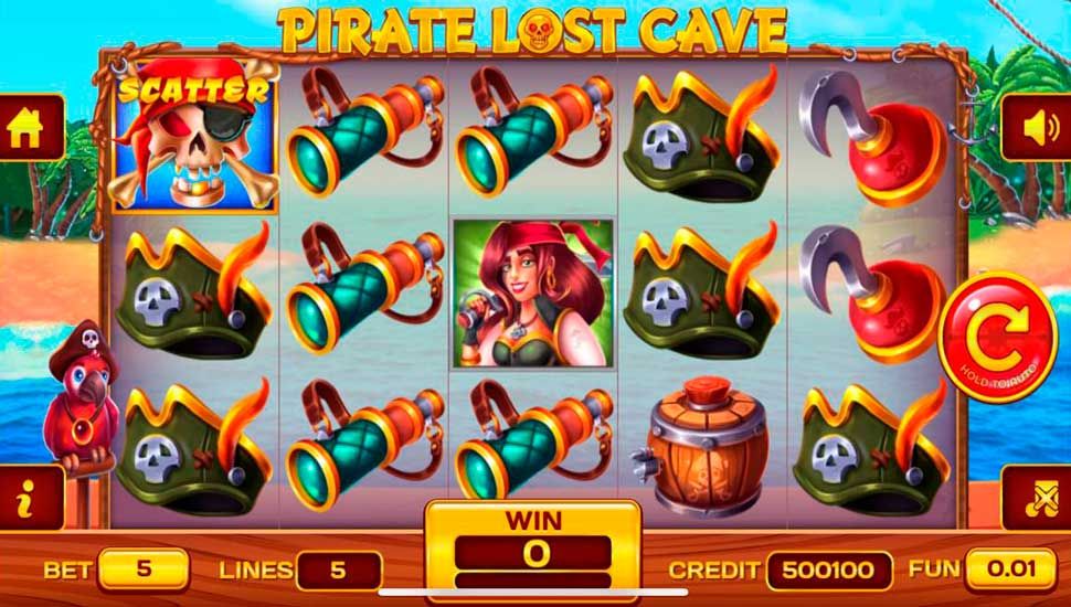 Pirate Lost Cave slot mobile