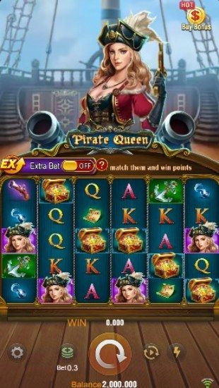 Pirate Queen slot mobile