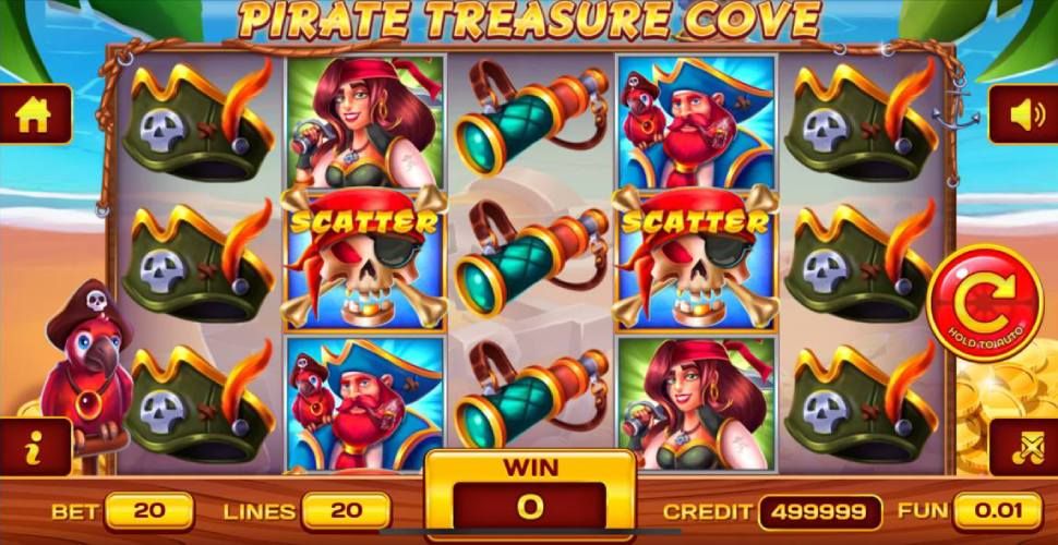 Pirate Treasure Cove slot mobile