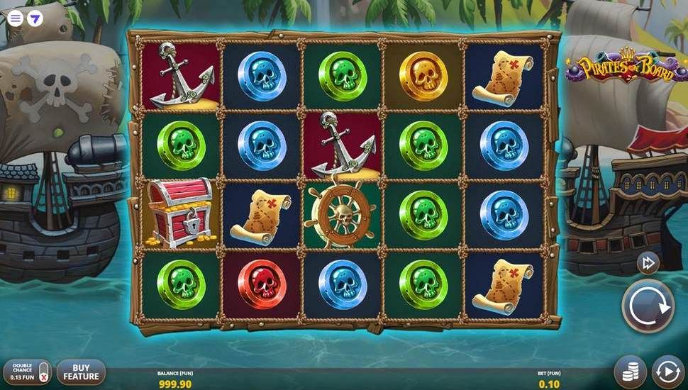 Pirates on Board slot gameplay