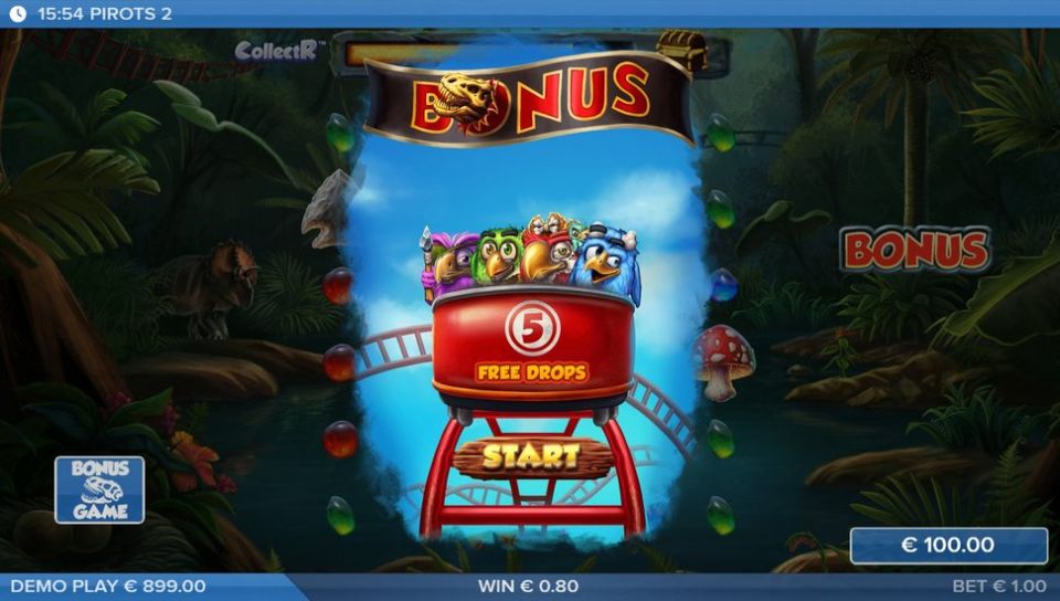 Pirots 2 Slot Bonus Game