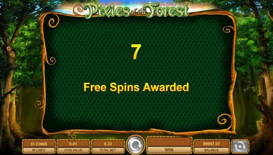 Pixies of the Forest Slot Free Spins