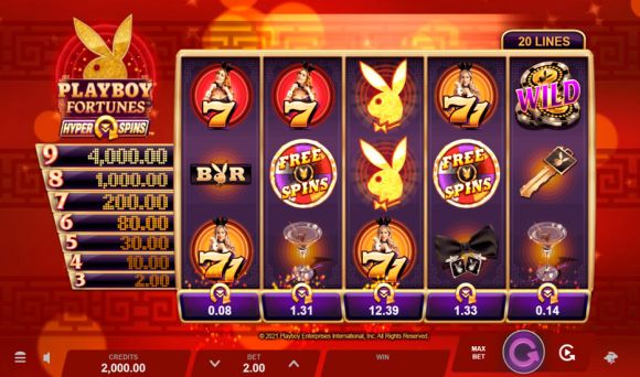Playboy Fortunes Hyperspins