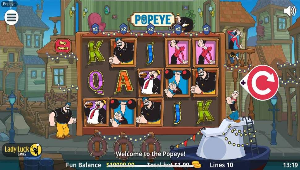 Popeye slot mobile