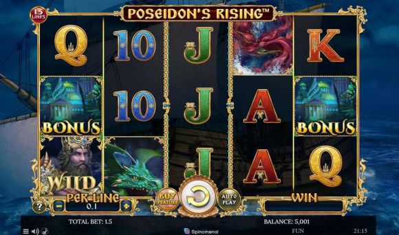 Poseidon’s Rising 15 Lines