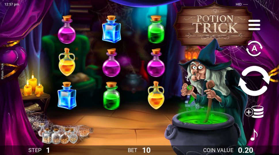 Potion Trick slot Mobile