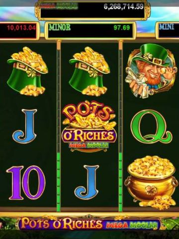 Pots O'Riches Mega Moolah