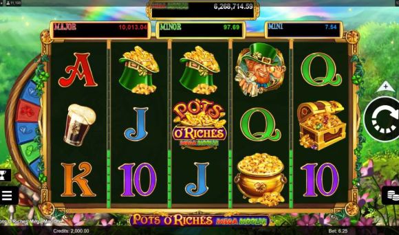 Pots O'Riches Mega Moolah