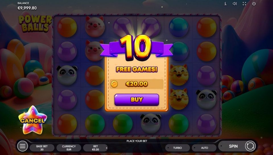 Power Balls slot Bonus Pop