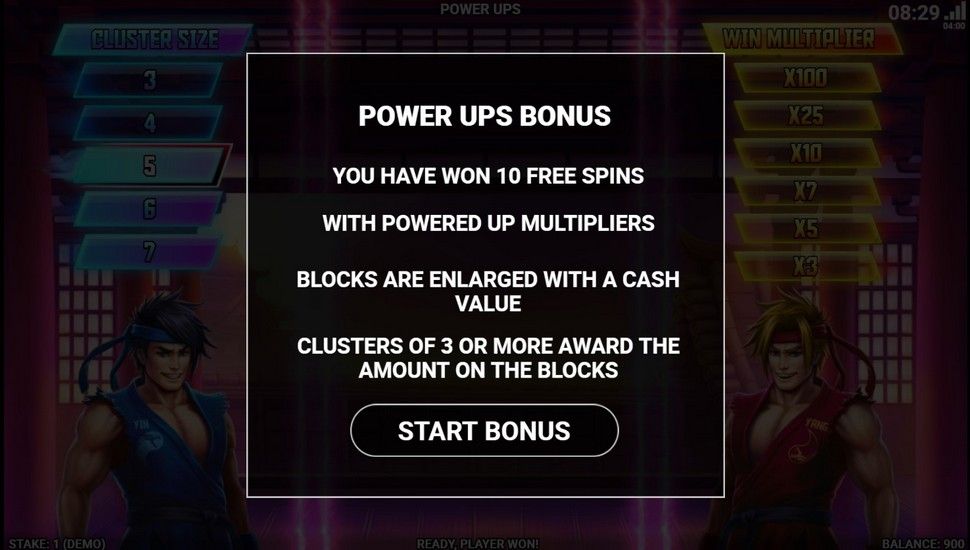 Power Ups Slot - Cluster Bucks Bonus