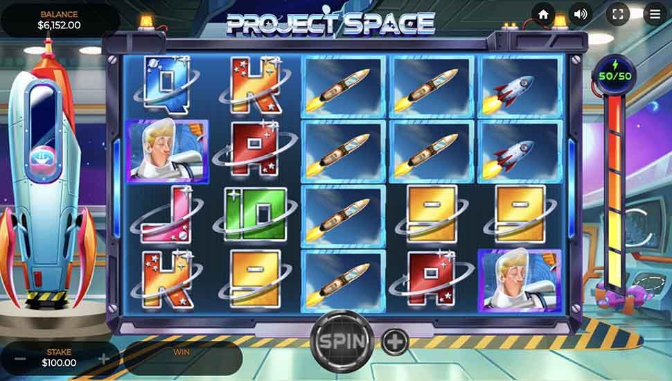 Project Space slot Build a Rocketship Feature