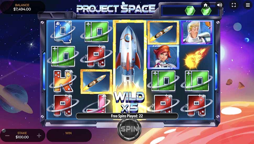 Project Space slot Multiplier Feature