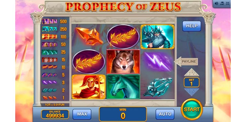 Prophecy of Zeus 3x3