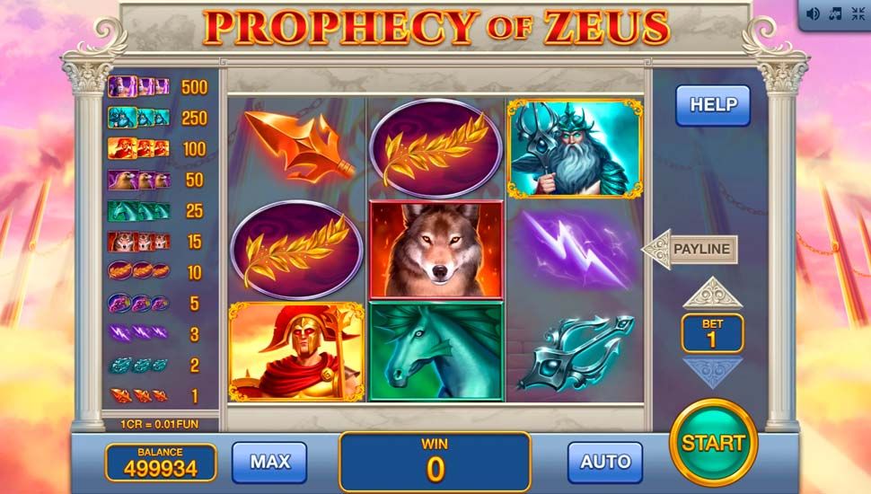 Prophecy of Zeus 3x3