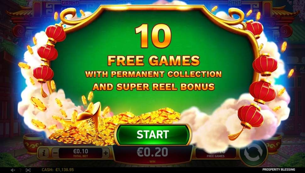 Prosperity Blessing Slot - Free Spins