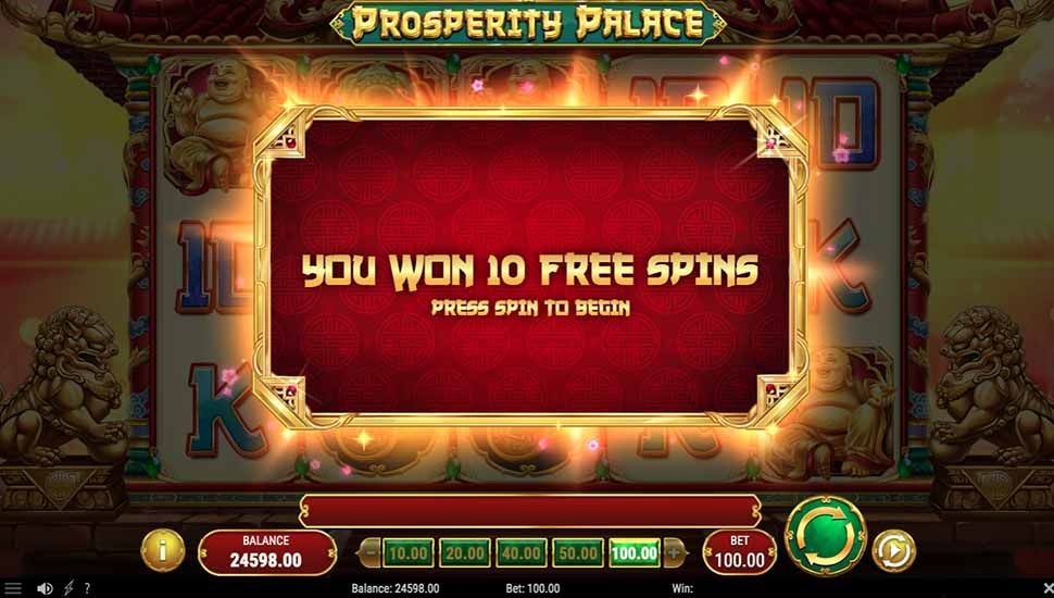 Prosperity Palace slot free spins