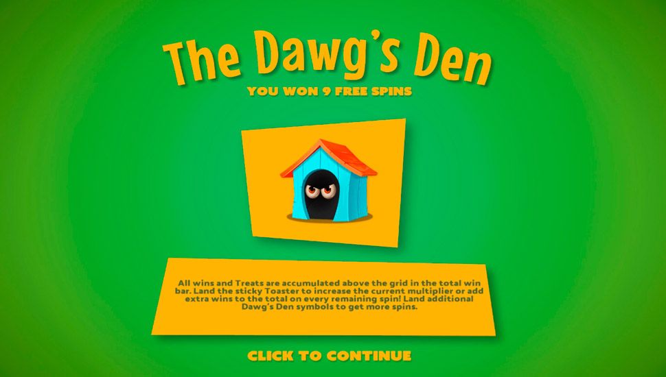 Pug life slot Dawg’s Den Feature