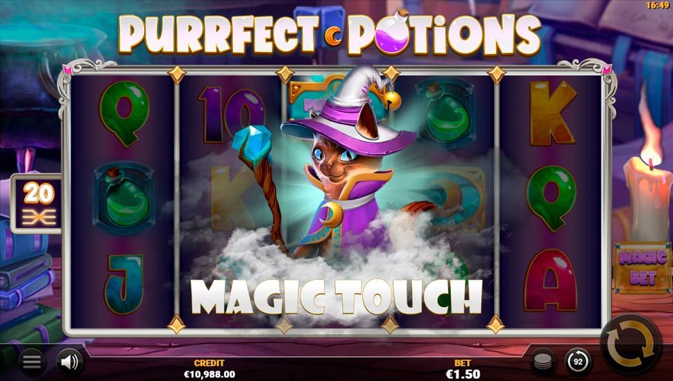 Purrfect Potions slot Wild Boost