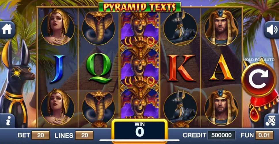 Pyramid texts slot mobile