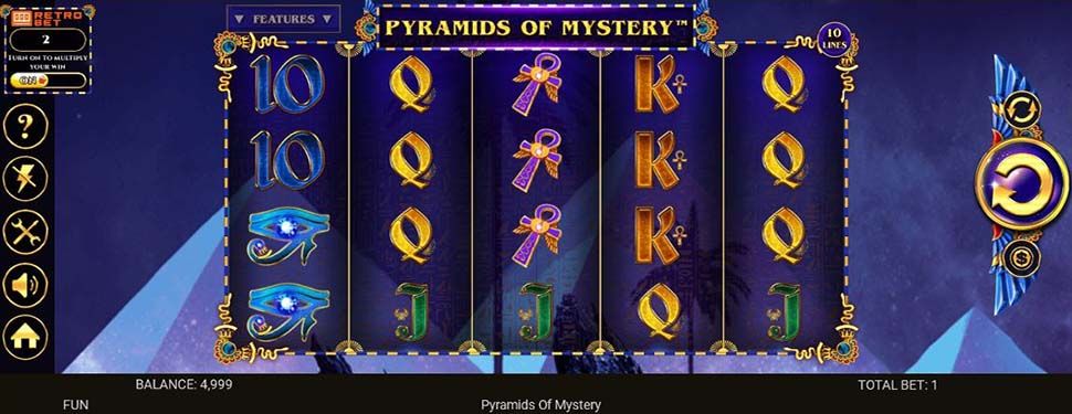 Pyramids of Mystery slot mobile