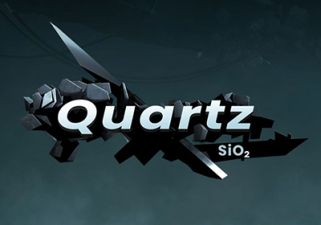 Quartz SiO2 logo