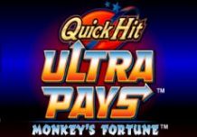 Quick Hit Ultra Pays Monkey's Fortune
