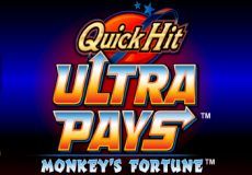 Quick Hit Ultra Pays Monkey's Fortune