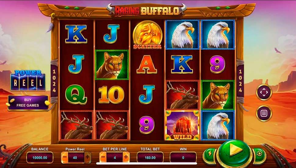 Raging buffalo slot mobile