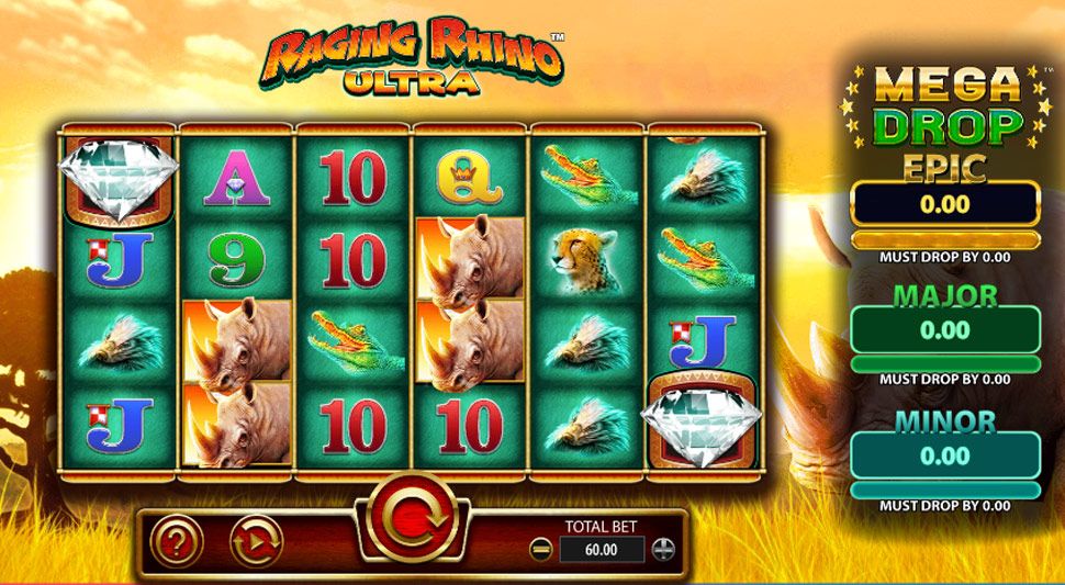 Raging Rhino Ultra slot by WMS