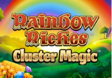 Rainbow Riches Cluster Magic Slot by Barcrest logo