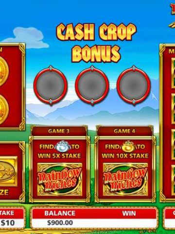 Rainbow Riches Piles of Cash