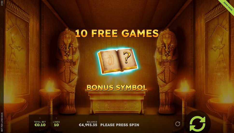 Ramses Book Deluxe slot free spins