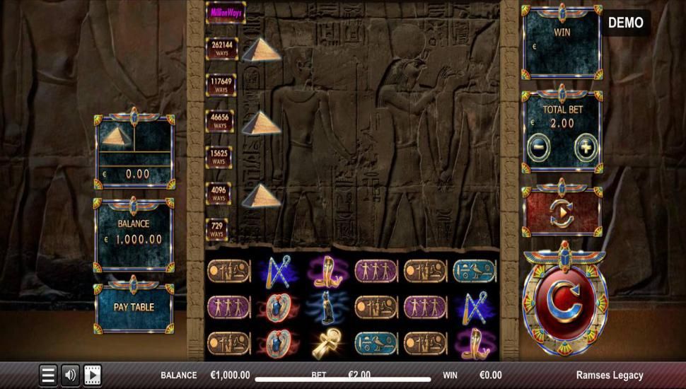 Ramses Legacy slot mobile