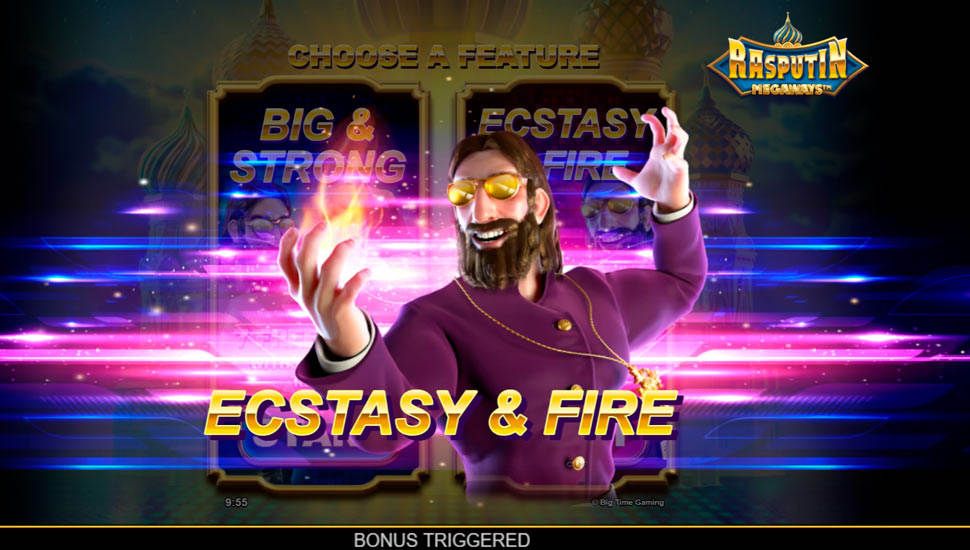 Rasputin Megaways slot Ecstasy&Fire Free Spins