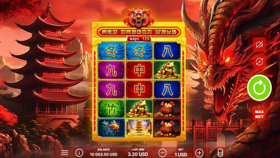 Red Dragon Ways slot gameplay