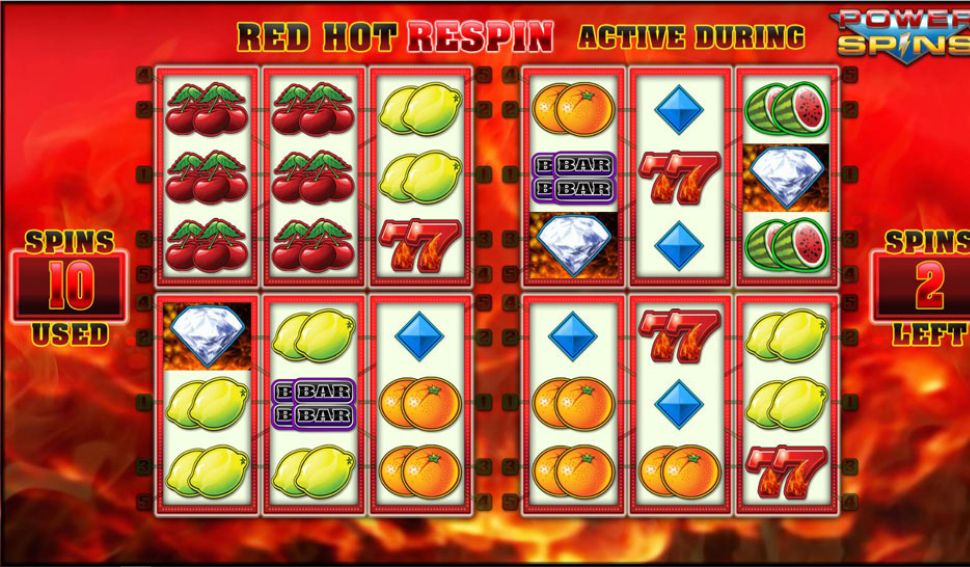 Red Hot Repeater Power Spins 