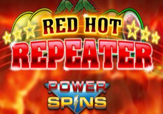 Red Hot Repeater Power Spins logo
