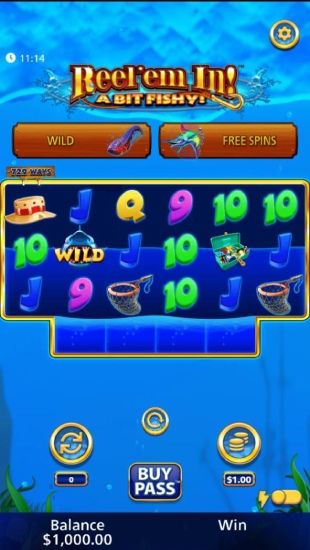 Reel Em In! A Bit Fishy! slot mobile