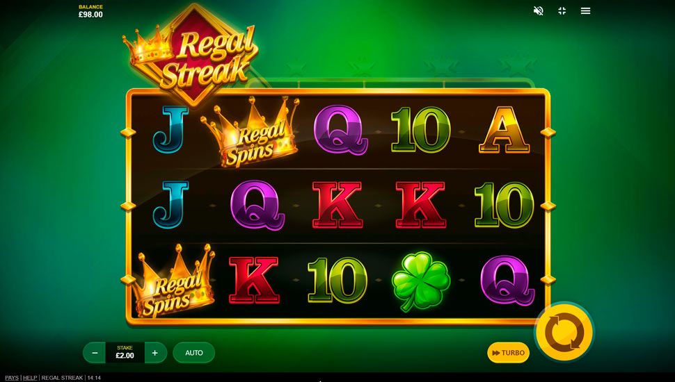 Regal Streak Slot - Review, Free & Demo Play preview