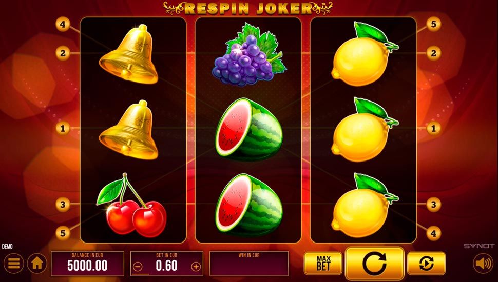 Respin Joker Slot - Review, Free & Demo Play