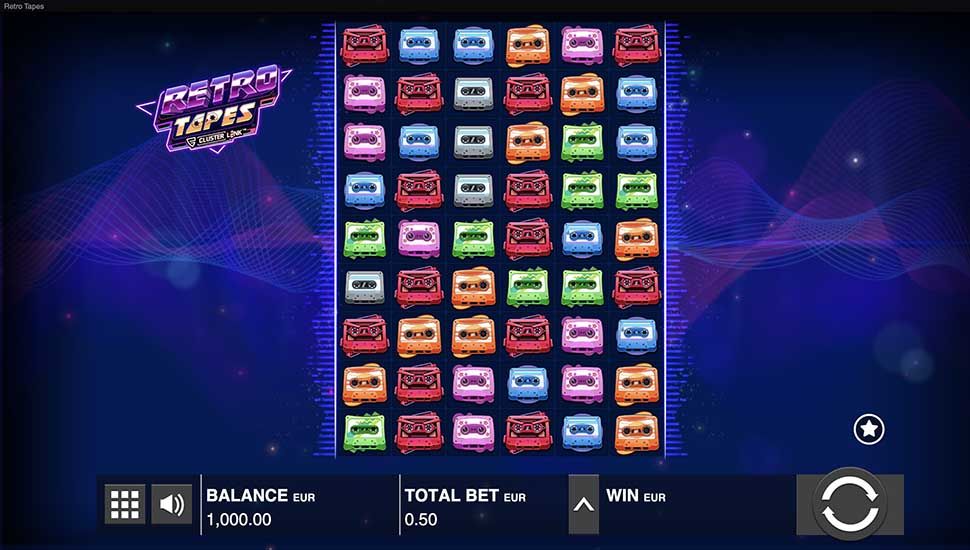 Retro Tapes slot gameplay