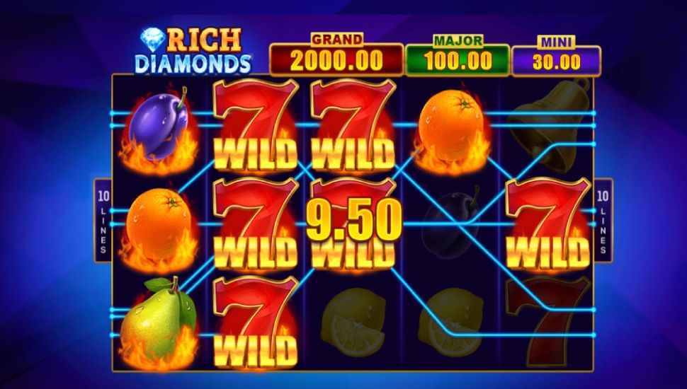 Rich Diamonds: Hold and Win - Bonus Features