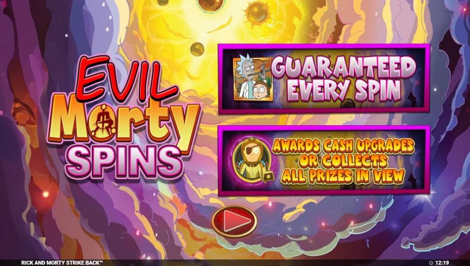 Rick and Morty Strikes Back slot Evil Morty Spins