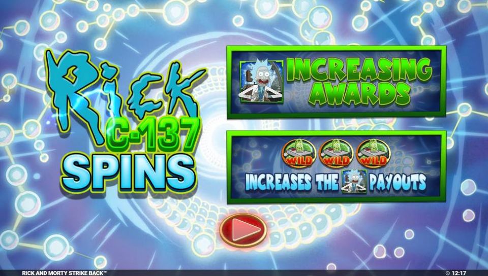 Rick and Morty Strikes Back slot Rick C-137 Spins