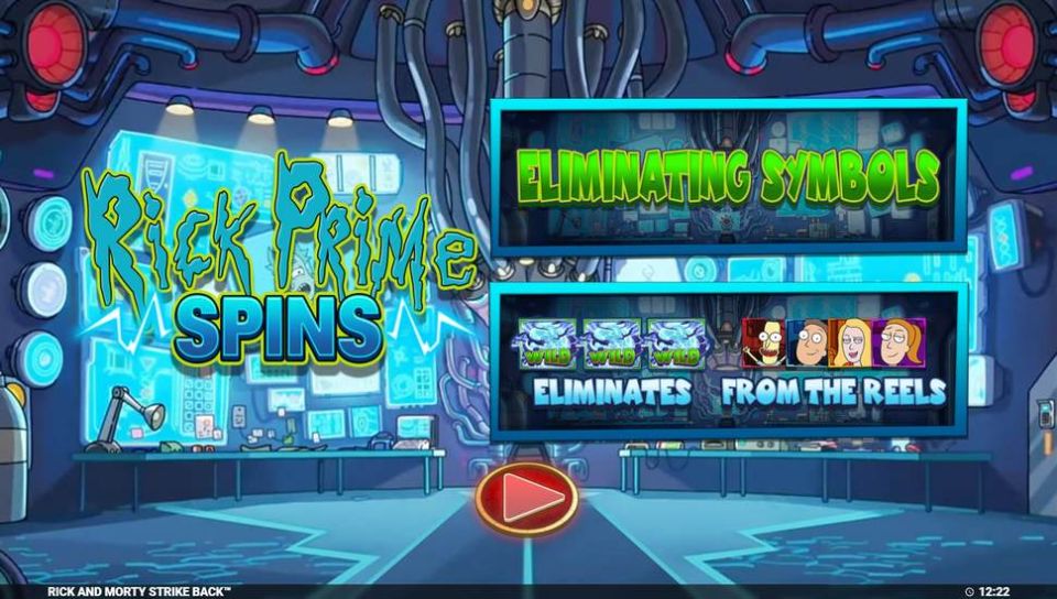 Rick and Morty Strikes Back slot Rick Prime Spins